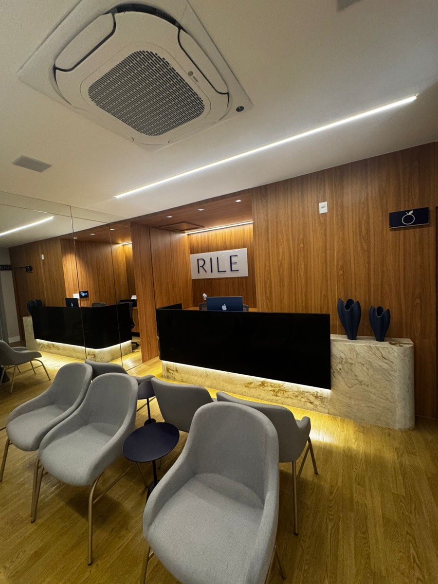 Recepção do Instituto Rile, em Belém